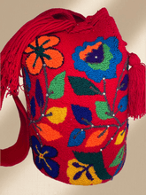 Load image into Gallery viewer, ππ¨π¬ ππ¨π«π¨π¬ - Luxury Handcrafted Terry Cloth Wayuu Mochila