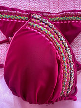 Load image into Gallery viewer, πΊπππ - hand beaded thong bikini