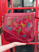 Load image into Gallery viewer, Handmade and hand-painted Tala Leather Handbag