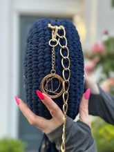Load image into Gallery viewer, Cute Handmade Greek Eye crochet Handbag