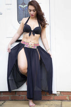 Load image into Gallery viewer, Bonaire cover-up showcasing elegance with front slits, perfect for luxurious beach and resort outings.
