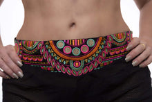 Load image into Gallery viewer, Macedonia Cover-Up: Colorful embroidered waistband detail, perfect for beachwear and stylish resort outings.