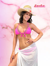 Cargar imagen en el visor de la galería, 𝑨𝒓𝒖𝒃𝒂 hand beaded bikini or set