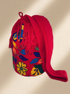 𝐃𝐨𝐬 𝐋𝐨𝐫𝐨𝐬 - Luxury Handcrafted Terry Cloth Wayuu Mochila