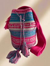 Load image into Gallery viewer, 𝐅𝐮𝐞𝐠𝐨 - Embellished Wayuu Mochila Bag