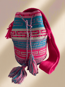 𝐅𝐮𝐞𝐠𝐨 - Embellished Wayuu Mochila Bag