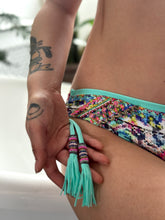 Load image into Gallery viewer, 𝑴𝒂𝒅𝒆𝒊𝒓𝒂 - hand beaded ruched bikini