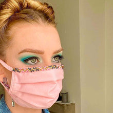 Load image into Gallery viewer, Adara Hand-Beaded Face Mask – Elegance Meets Protection