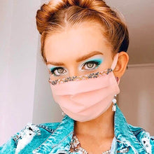 Load image into Gallery viewer, Adara Hand-Beaded Face Mask – Elegance Meets Protection