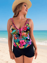 Load image into Gallery viewer, 𝐊𝐢𝐰𝐢🥝 Luxury Hand-Beaded Tankini Set
