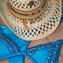Cargar imagen en el visor de la galería, Elizabeth - Electric blue Bikini
